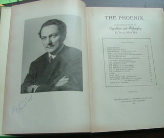 Item #690 The Phoenix, An Illustrated Review of Occultism and Philosophy. Manly P. Hall