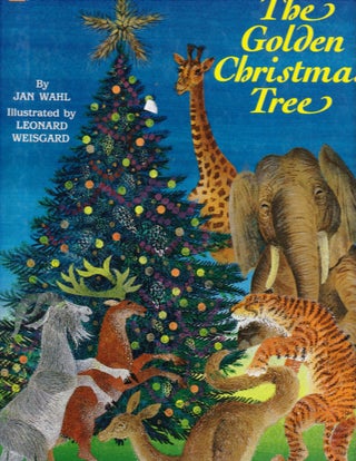 Item #779 The Golden Christmas Tree. Jan Wahl