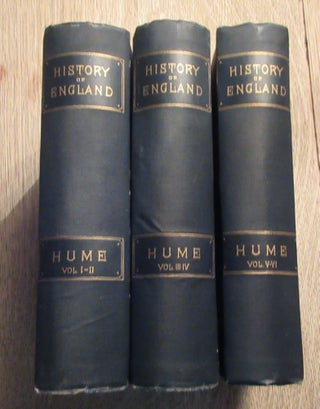 Item #844 The History of England from The Invasion of Julius Caesar to the Revolution in 1688....
