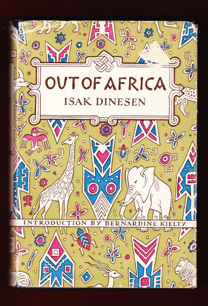 Item #847 Out of Africa. Isak Dinesen.