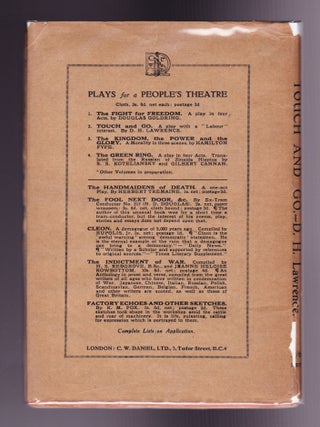 Touch & Go, A Play in Three Acts